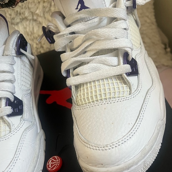 Jordan 4 metallic purple - Picture 4 of 10